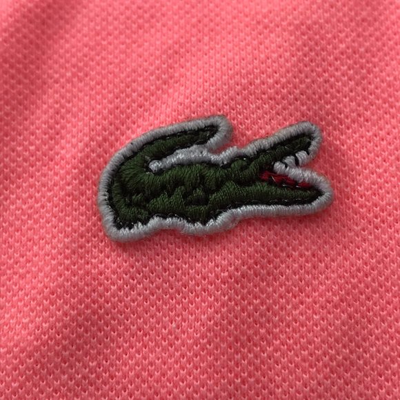 LACOSTE Polo Dress, Colored.  Pink Women's 3 Small Golf Tennis. Short Sleeve. - Picture 3 of 13